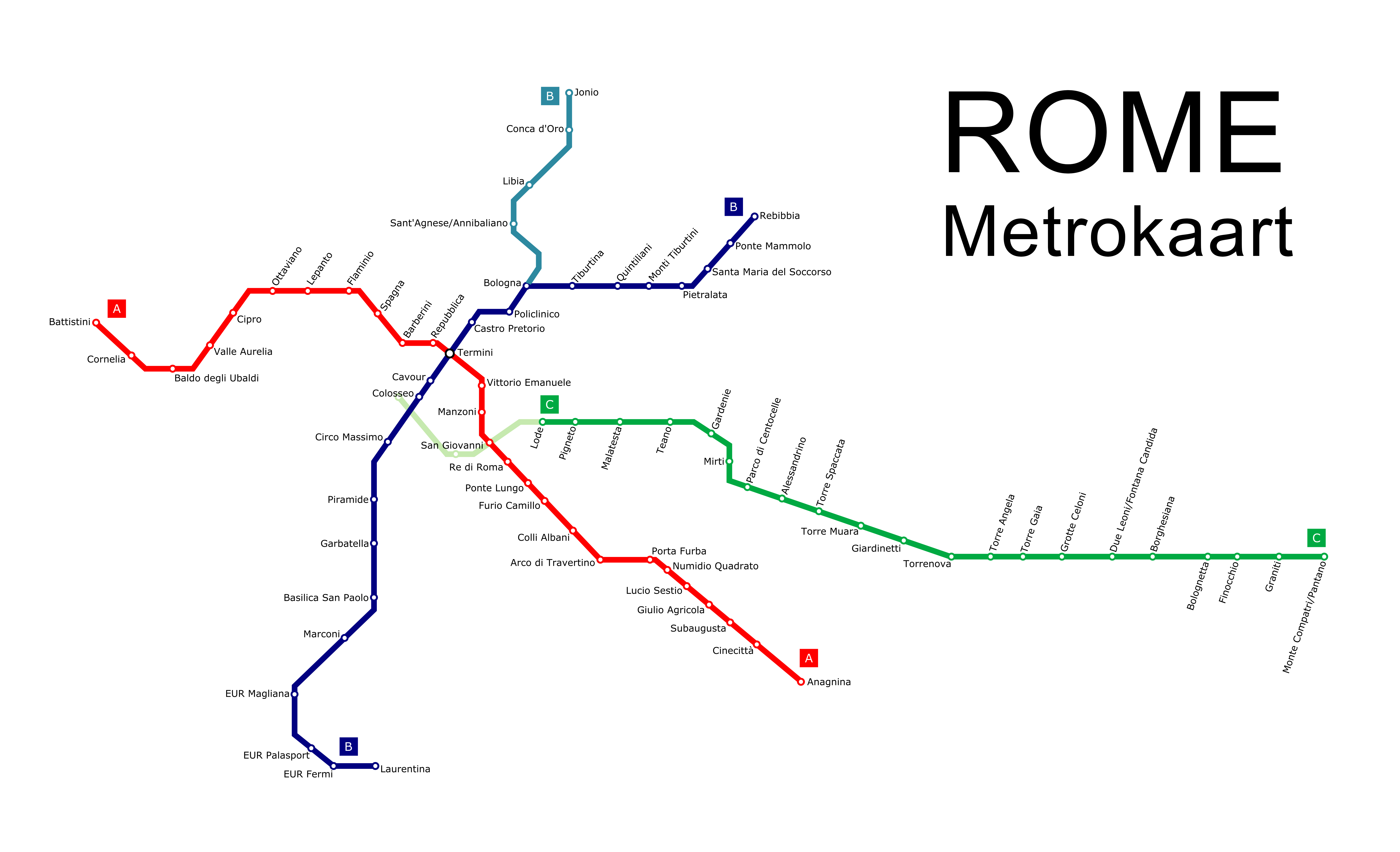 Plan Metro Rome